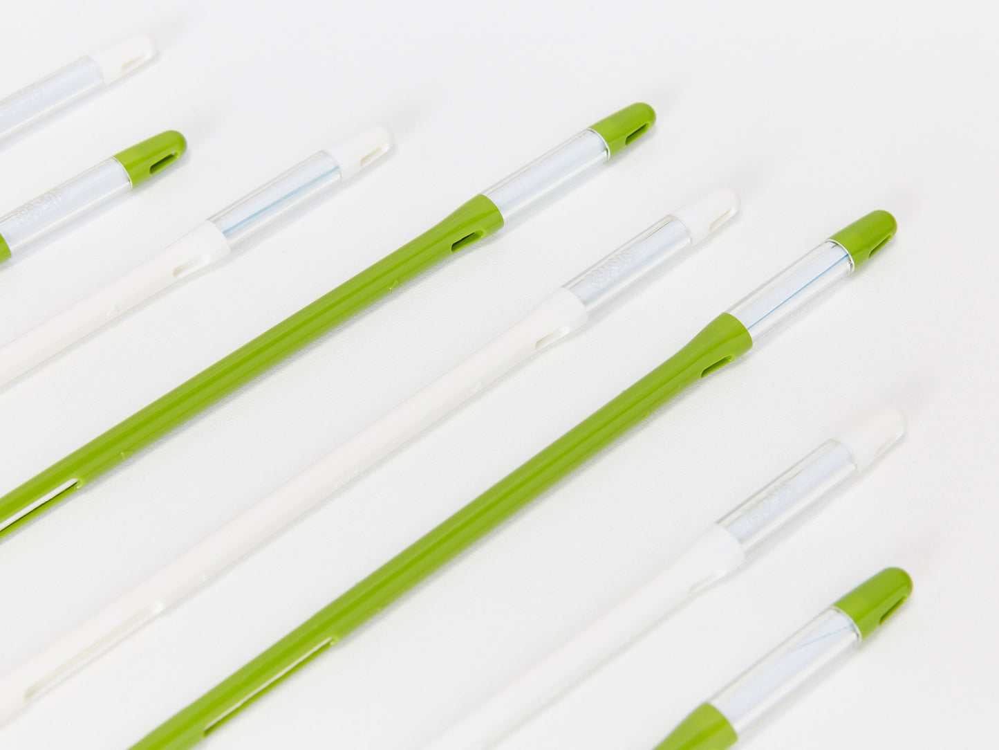 Green and white Sustee Moisture Meter
